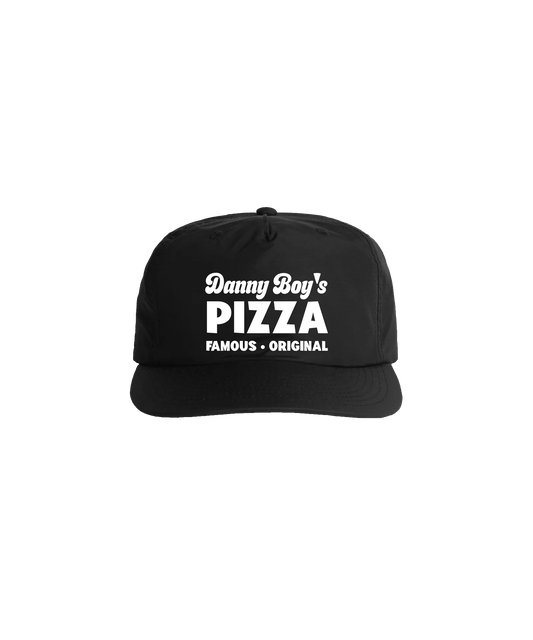 white logo as colour surf cap