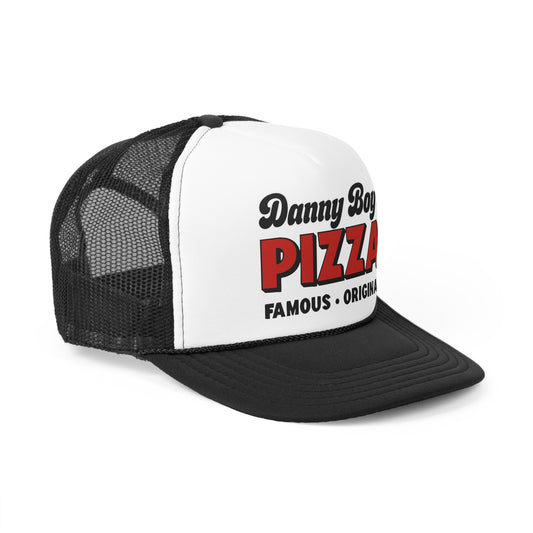 Danny Boy's Pizza Trucker Cap, Retro Hat, Foodie Gift, Customize Your Cap, Casual Style, Summer Accessory
